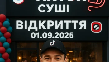 Відкриття TikTok Суші Кривий Ріг