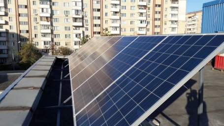 Сонячні панелі в Кривому Розі